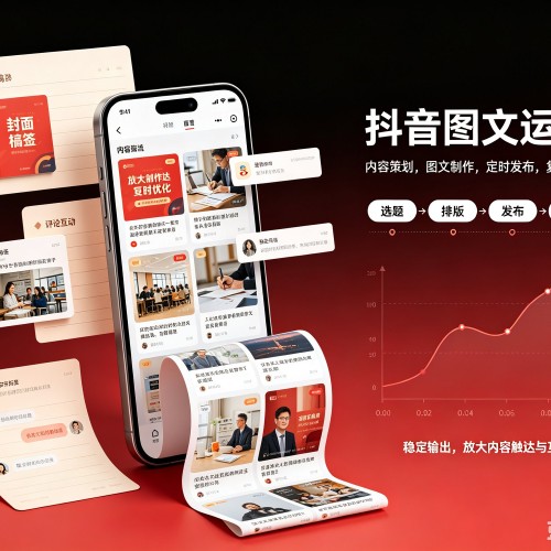 秀英抖音图文代运营服务
